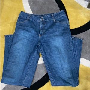 Halston Designer Vintage Boot cut stretch Jeans
